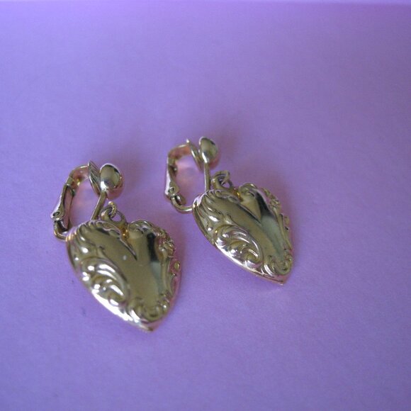 Lot of 5 Vintage Screw Back Clip On Earrings Faux Pearls Gold Tone - Picture 14 of 14